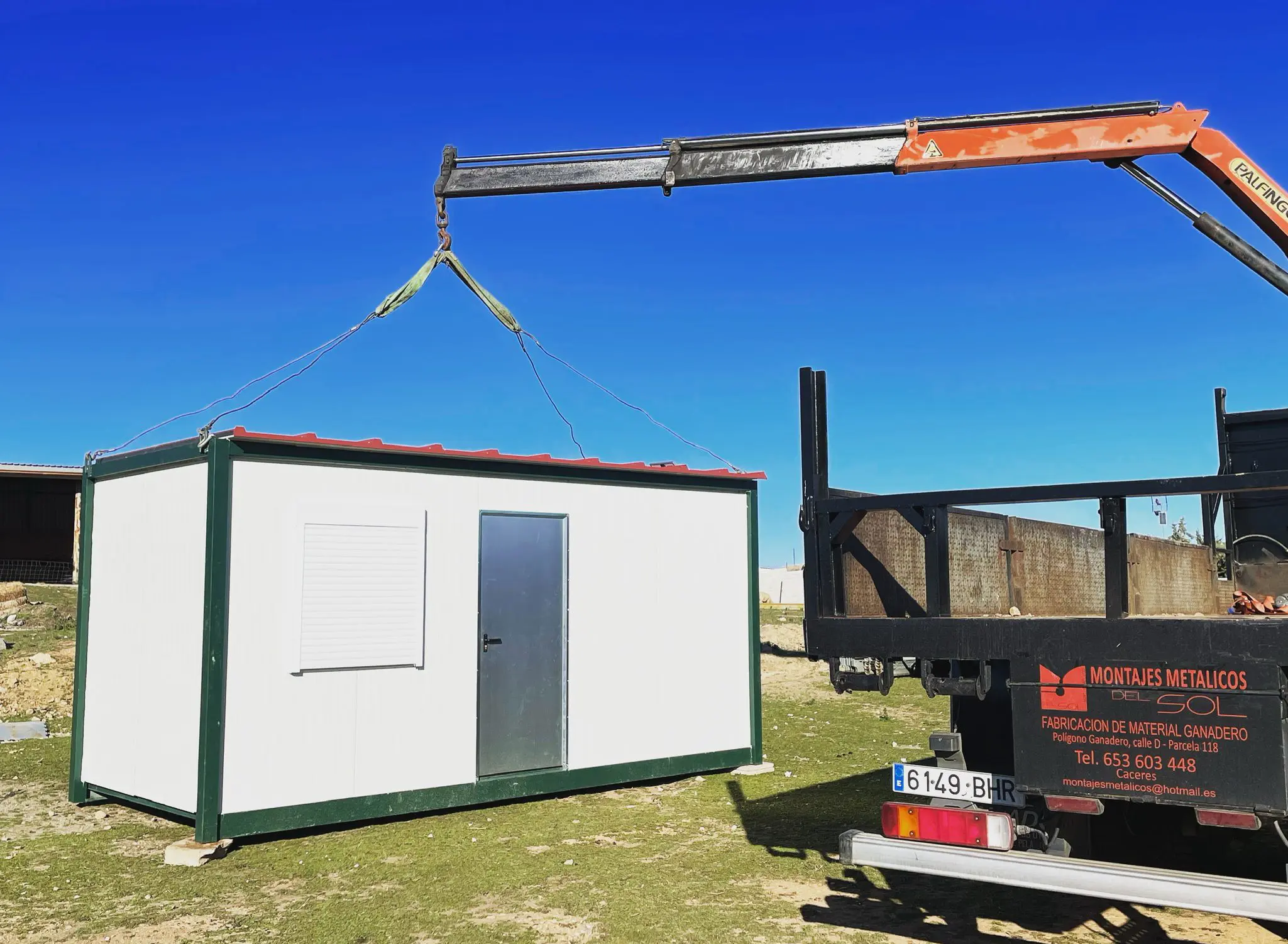 Prefabricados. Estructuras metálicas. Módulo instalación.